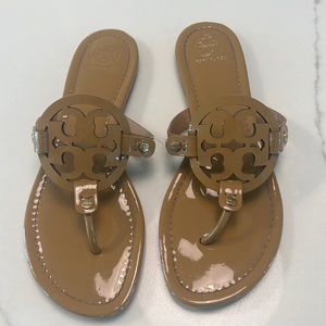 Tory Burch patent Miller sandals